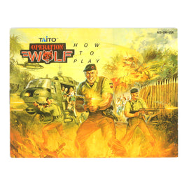 Operation Wolf [Manual] (Nintendo / NES)