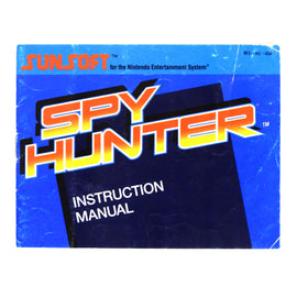 Spy Hunter [Manual] (Nintendo / NES)