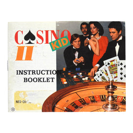 Casino Kid II 2 [Manual] (Nintendo / NES)