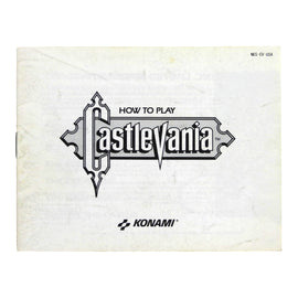 Castlevania [Manual] (Nintendo / NES)