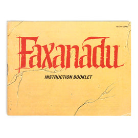 Faxanadu [Manual] (Nintendo / NES)