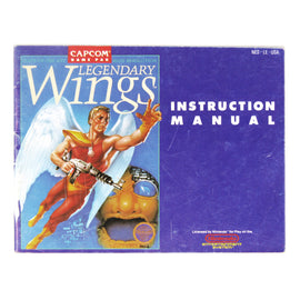 Legendary Wings [Manual] (Nintendo / NES)