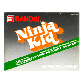 Ninja Kid [Manual] (Nintendo / NES)