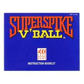 Super Spike Volleyball [Manual] (Nintendo / NES)