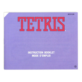Tetris [Manual] [CAN Version] (Nintendo / NES)
