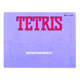 Tetris [Manual] (Nintendo / NES)