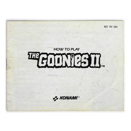The Goonies II 2 [Manual] (Nintendo / NES)