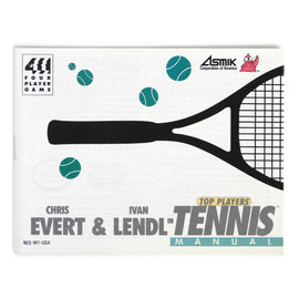 Top Players Tennis [Manual] (Nintendo / NES)