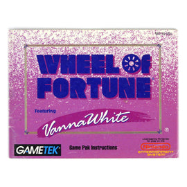 Wheel of Fortune Featuring Vanna White [Manual] (Nintendo / NES)