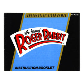 Who Framed Roger Rabbit [Manual] (Nintendo / NES)