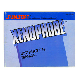 Xenophobe [Manual] (Nintendo / NES)