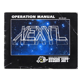 Xexyz [Manual] (Nintendo / NES)