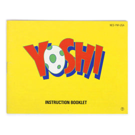 Yoshi [Manual] (Nintendo / NES)