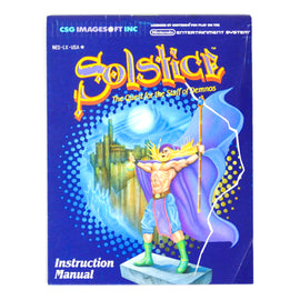Solstice [Manual] (Nintendo / NES)