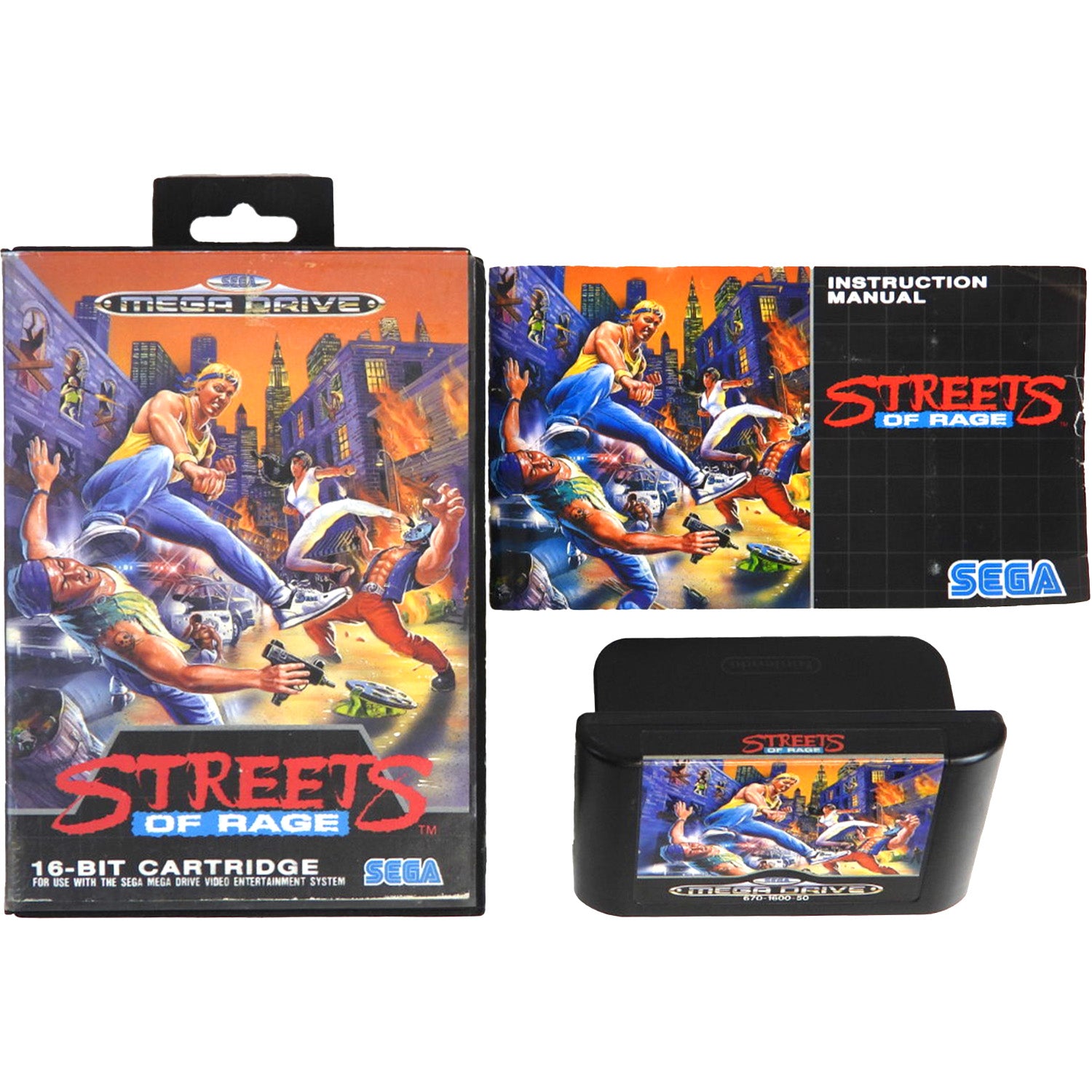 Streets of Rage [PAL] (Sega Mega Drive)
