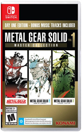 Metal Gear Solid: Master Collection Vol. 1 [Day One Edition] (Nintendo Switch)