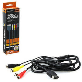 S-Video & AV Cable [Unofficial] (Sega Dreamcast)