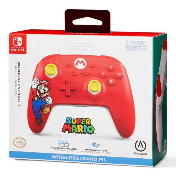 Super Mario Wireless Controller [PowerA] (Nintendo Switch)