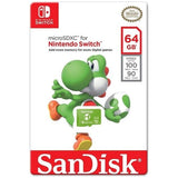 64 GB Micro SD Memory Card Yoshi [SanDisk] (Nintendo Switch)