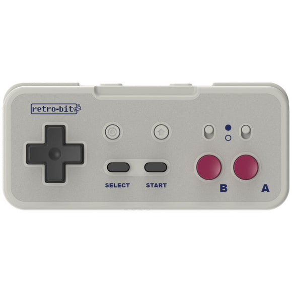 GB Grey Origin8 Wireless Controller [Retro-Bit] (NES / Switch)