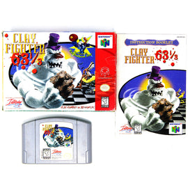 Clay Fighter 63 1/3 (Nintendo 64 / N64)