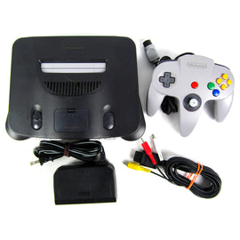 Nintendo 64 System [JP Import] with 1 Gray Controller (N64)