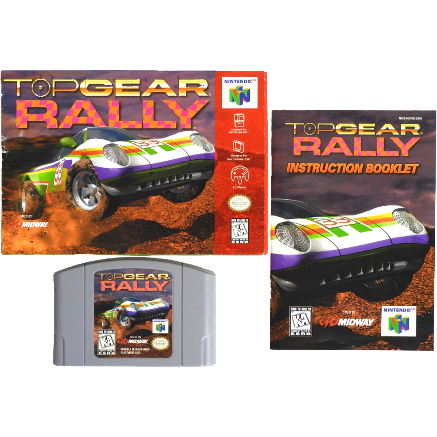 Top Gear Rally (Nintendo 64 / N64)