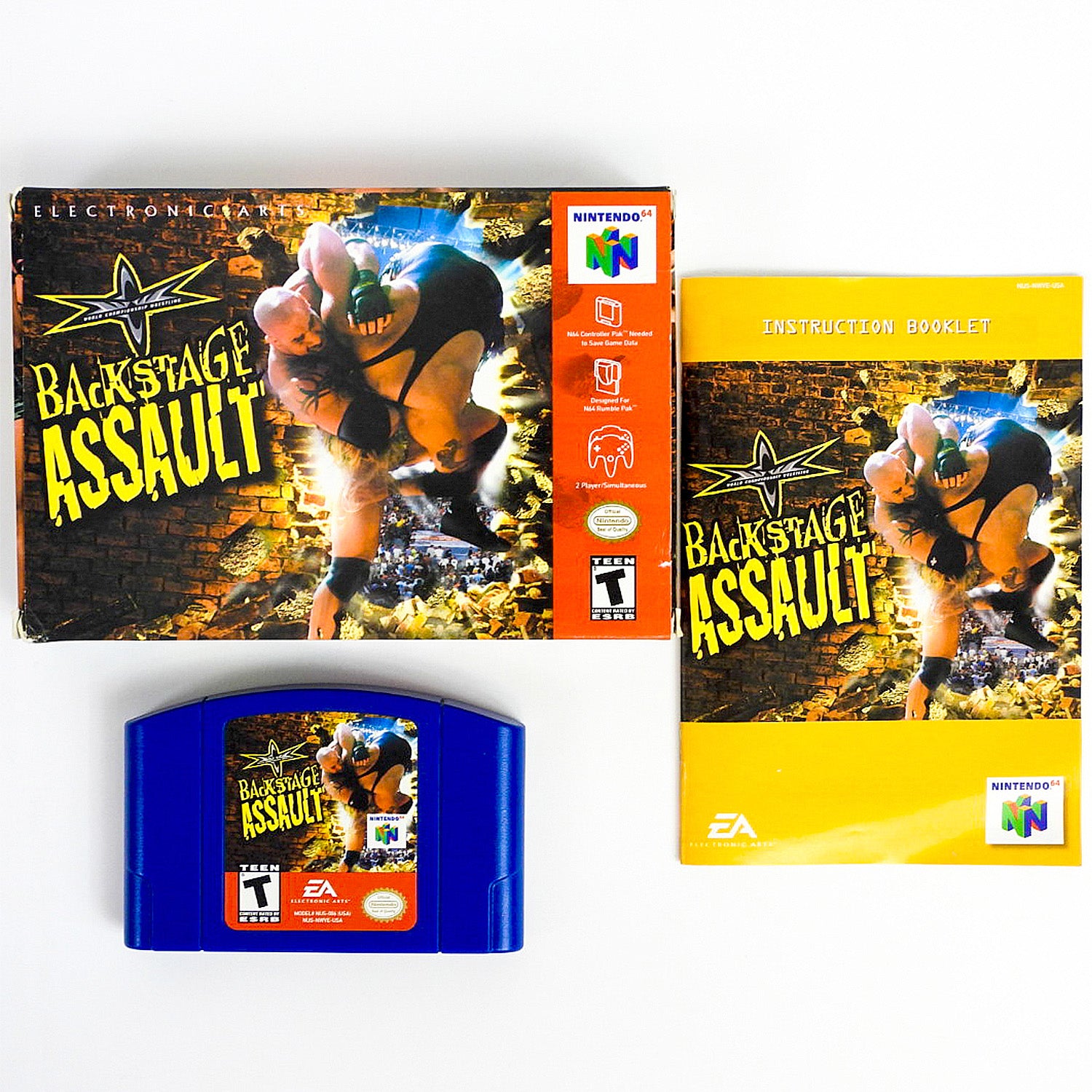 WCW Backstage Assault (Nintendo 64 / N64)