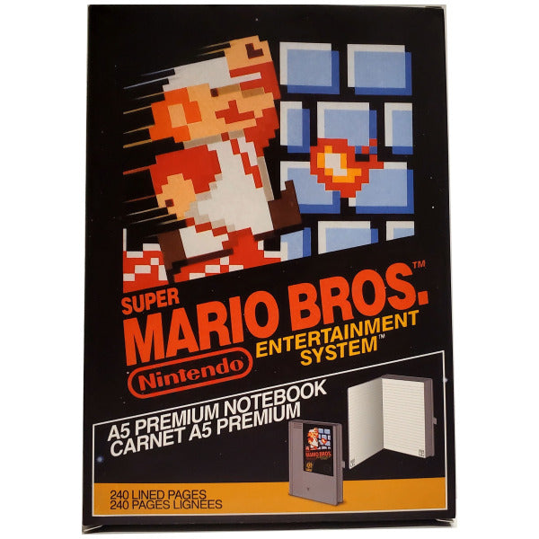 Carnet de notes Super Mario Bros. Cassette NES