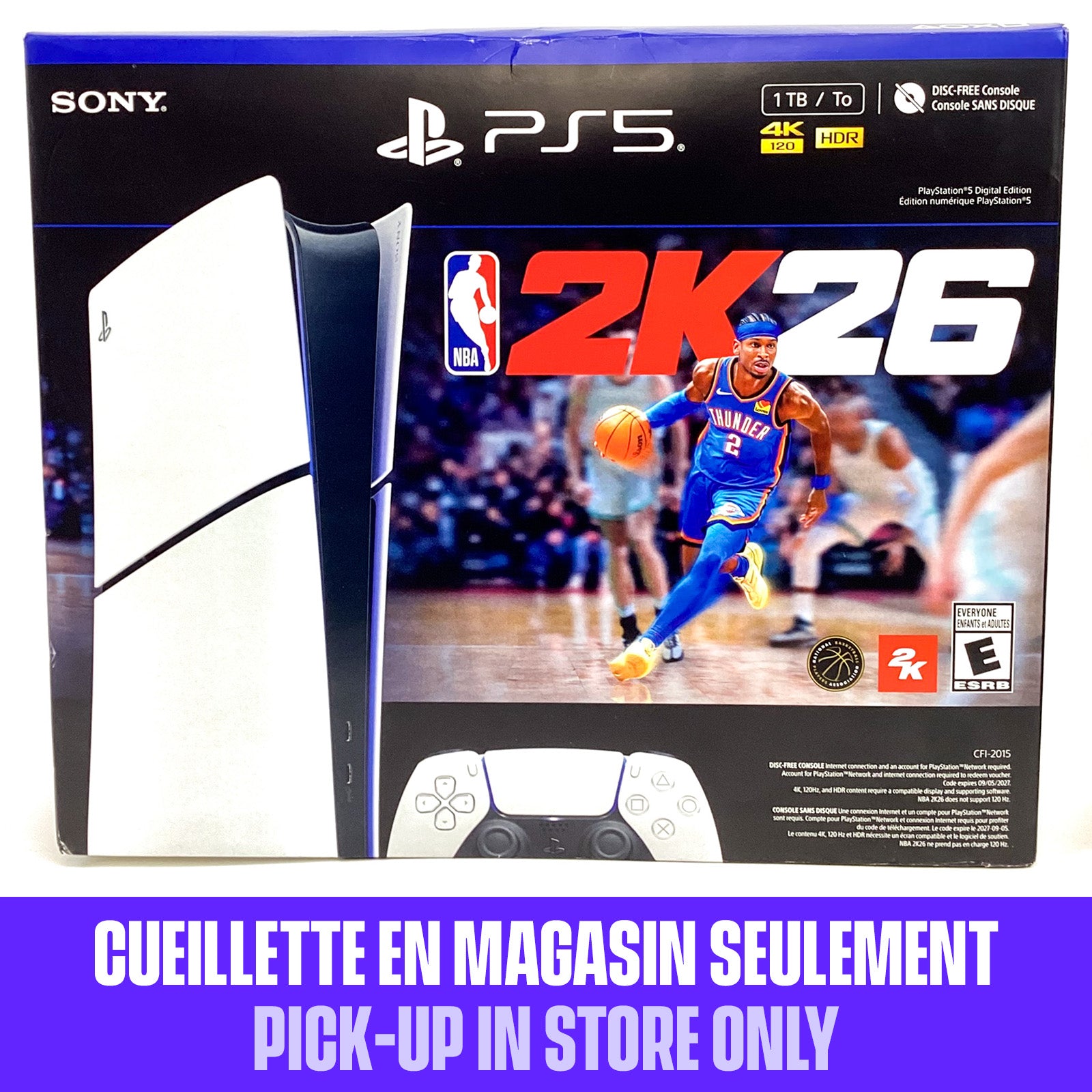 PlayStation 5 System [NBA 2K26 Limited Edition] [Digital Edition] (PS5)
