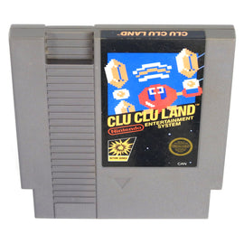 Clu Clu Land [5 Screw] [CAN Version] (Nintendo / NES)