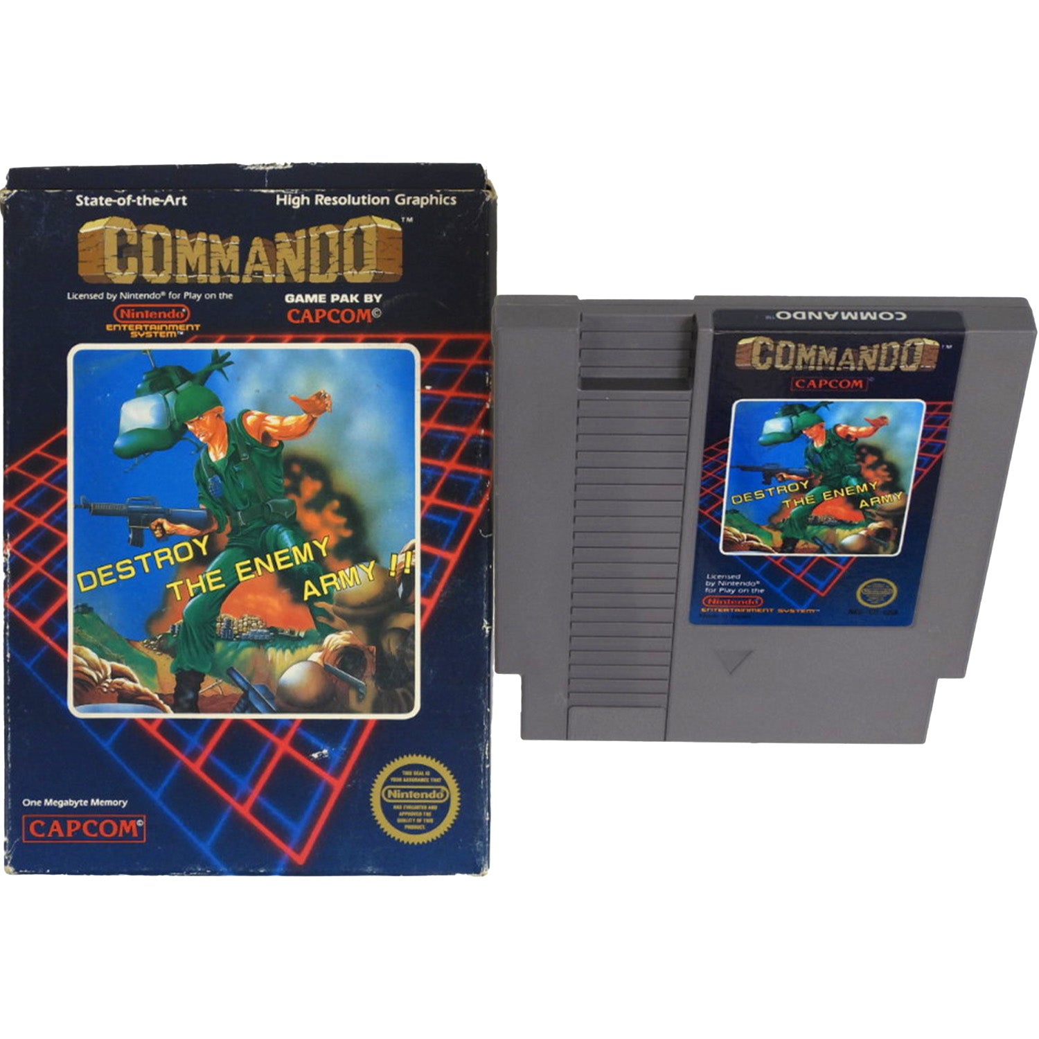 Commando [5 Screw] (Nintendo / NES)