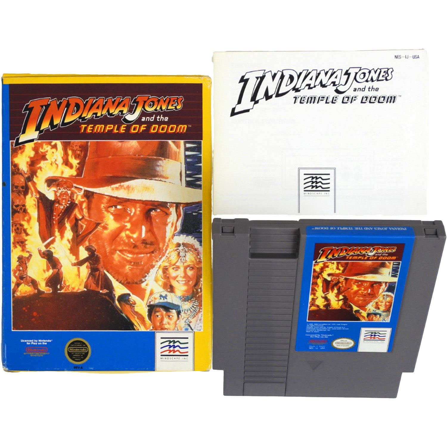 Indiana Jones and the Temple of Doom (Nintendo / NES)