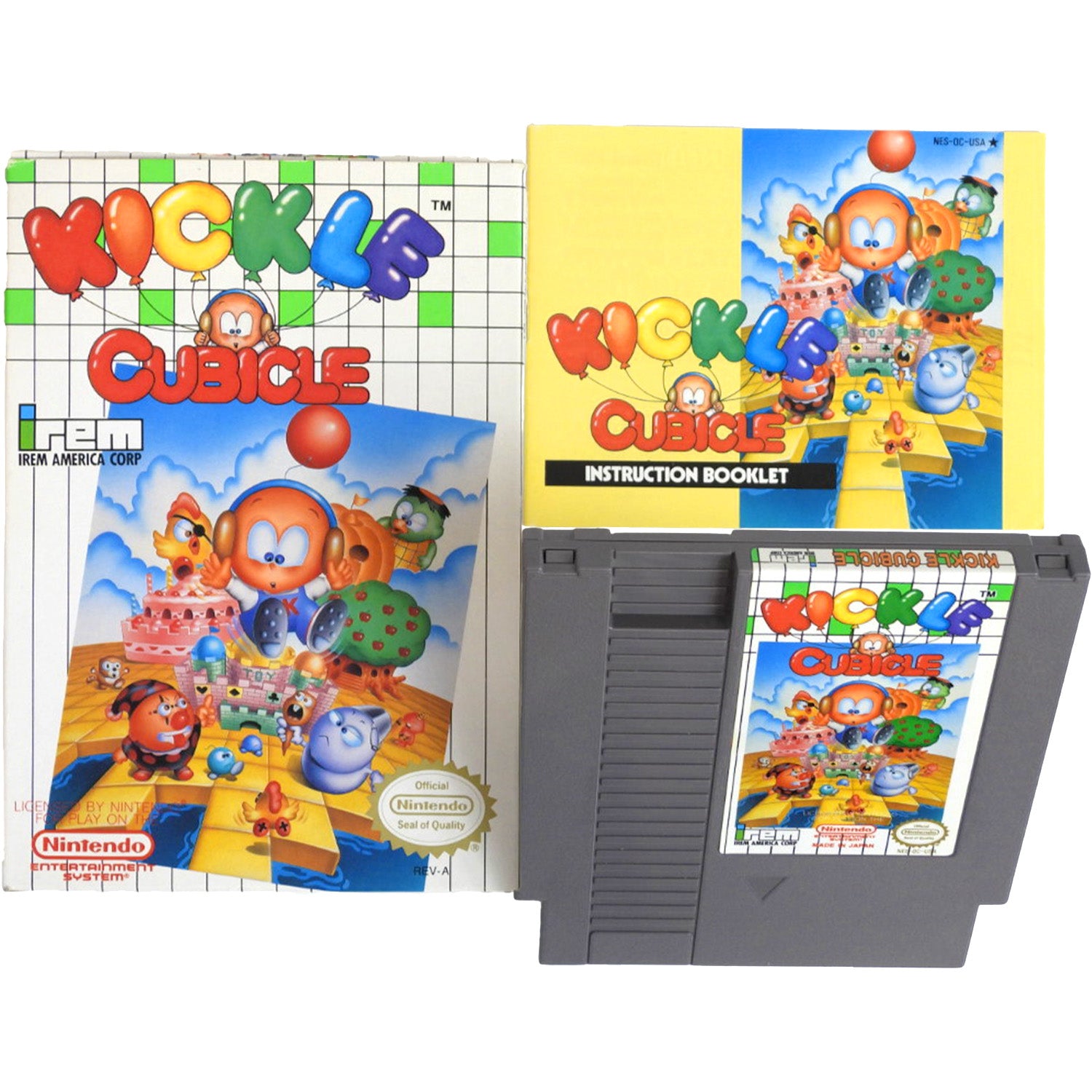 Kickle Cubicle (Nintendo / NES)