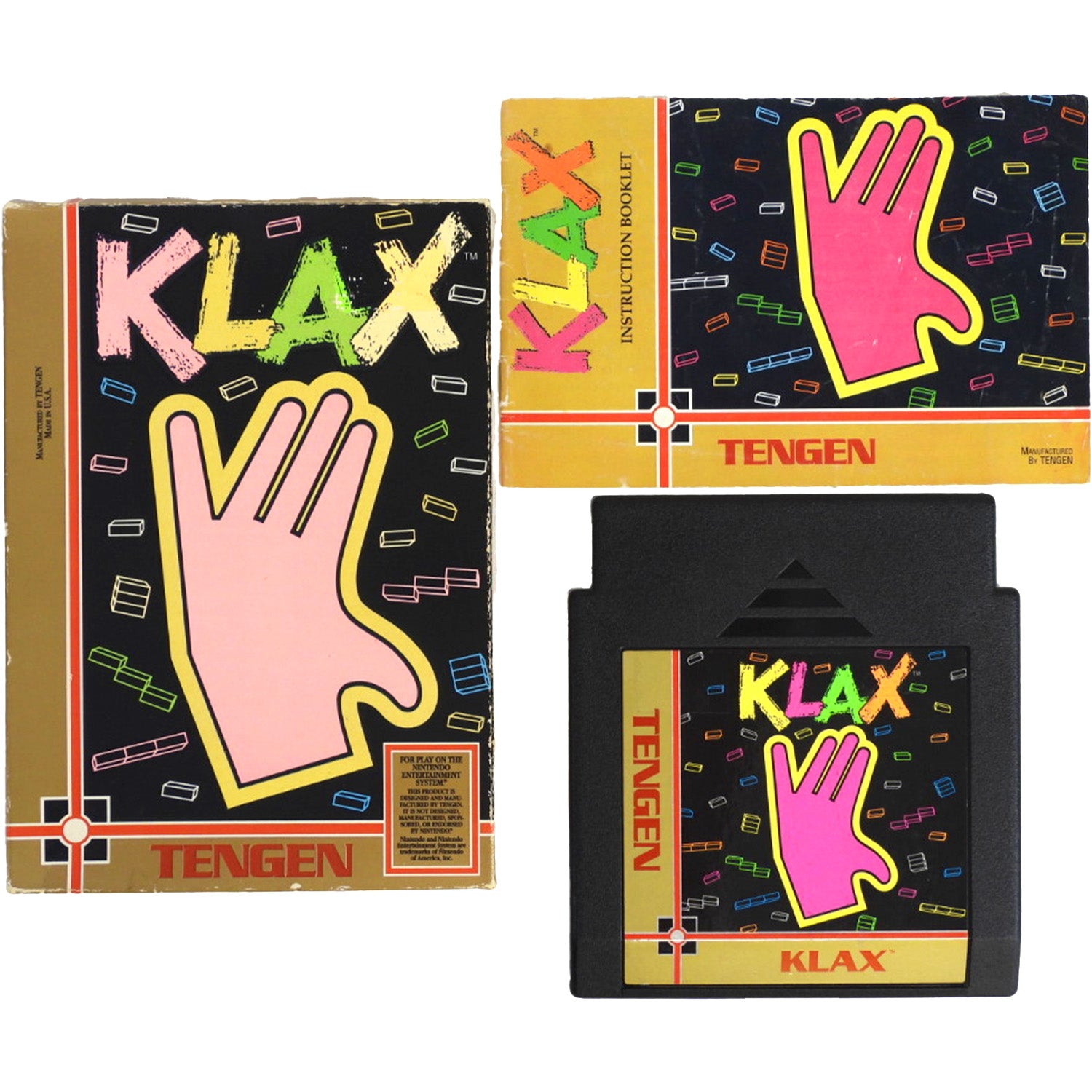 Klax [Tengen] (Nintendo / NES)