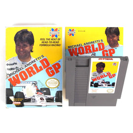 Michael Andretti's World GP (Nintendo / NES)