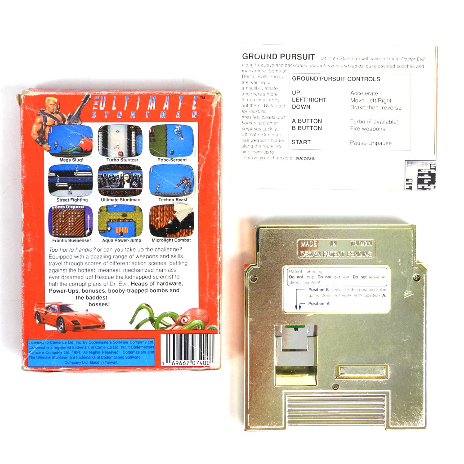 Ultimate Stuntman (Nintendo / NES) – Retro MTL