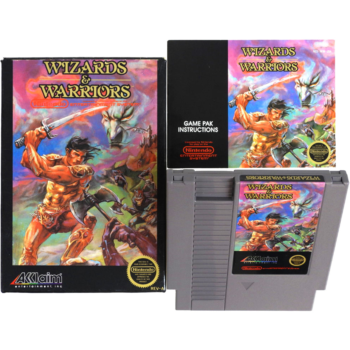 Wizards and Warriors (Nintendo / NES)