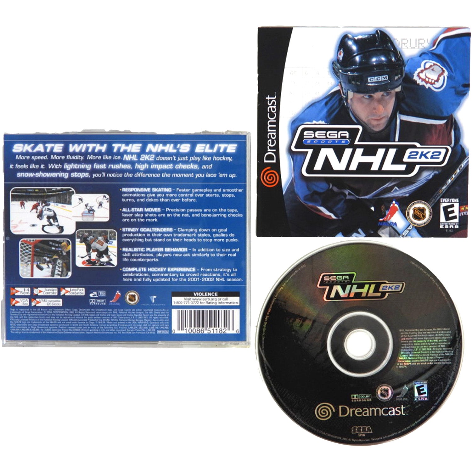 NHL 2K2 (Sega Dreamcast)