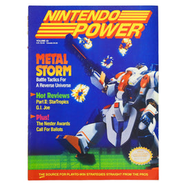 Metal Storm [Volume 22] [Nintendo Power] (Magazines)
