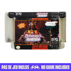 Nobunaga's Ambition [Box] (Super Nintendo / SNES)
