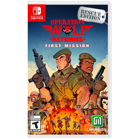 Operation Wolf Returns: First Mission [Rescue Edition] (Nintendo Switch)