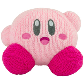 Peluche Kirby salutation en tricot 6"
