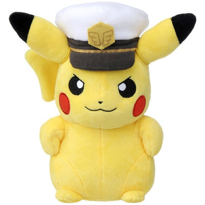 Peluche Pokemon Capitaine Pikachu 8" [Takara Tomy]