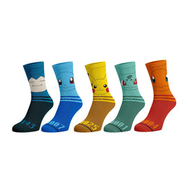 Ensemble de 5 Paires de Bas Pokemon
