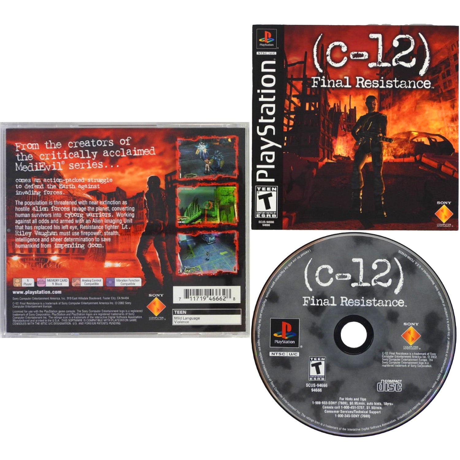 C-12 Final Resistance (PlayStation / PS1)