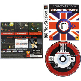 Grand Theft Auto Mission Pack #1: London 1969 [Collector's Edition] [Not for Resale] (PlayStation / PS1)
