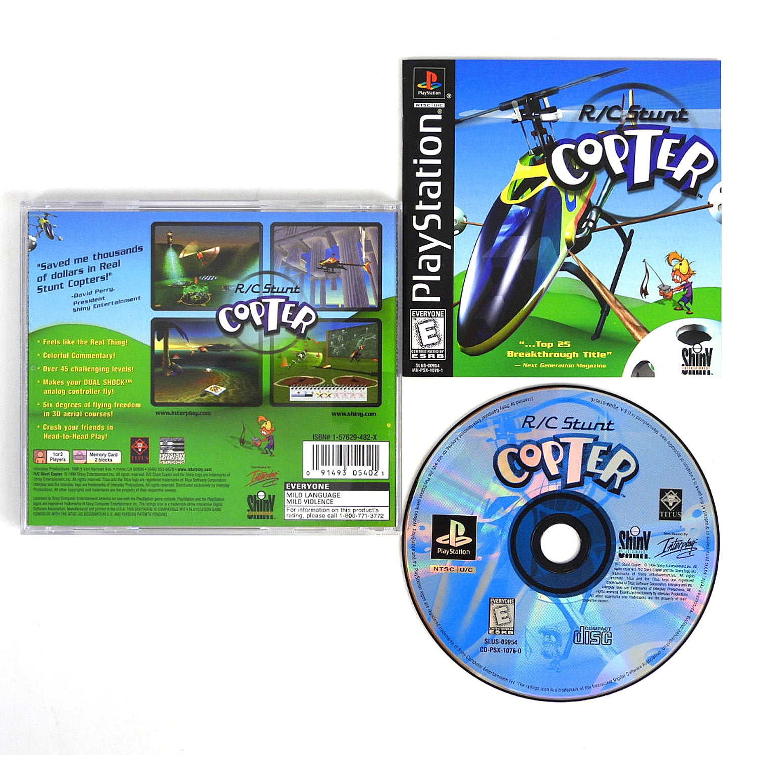 R/C Stunt Copter (PlayStation / PS1) – Retro MTL