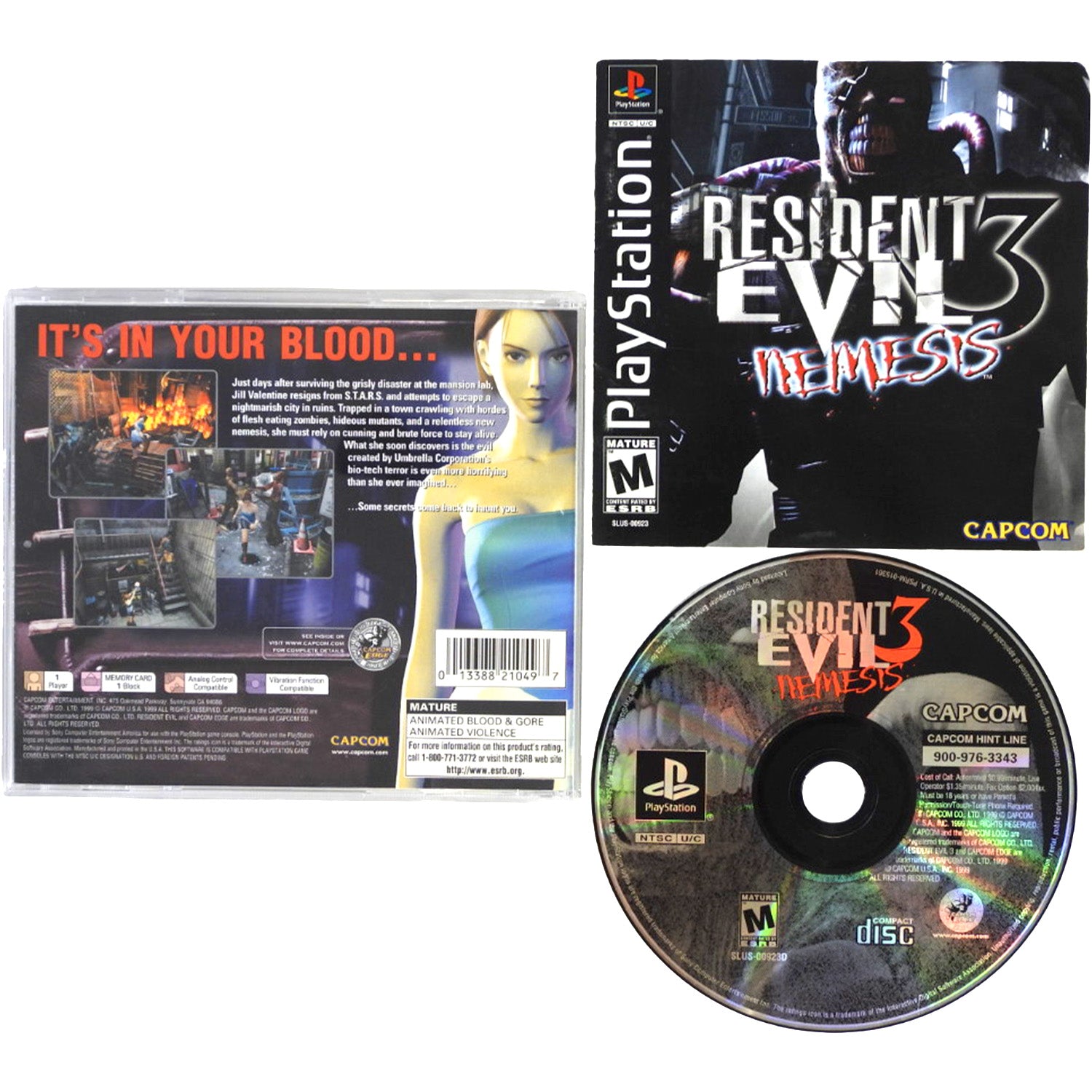 Resident Evil 3 Nemesis (PlayStation / PS1)
