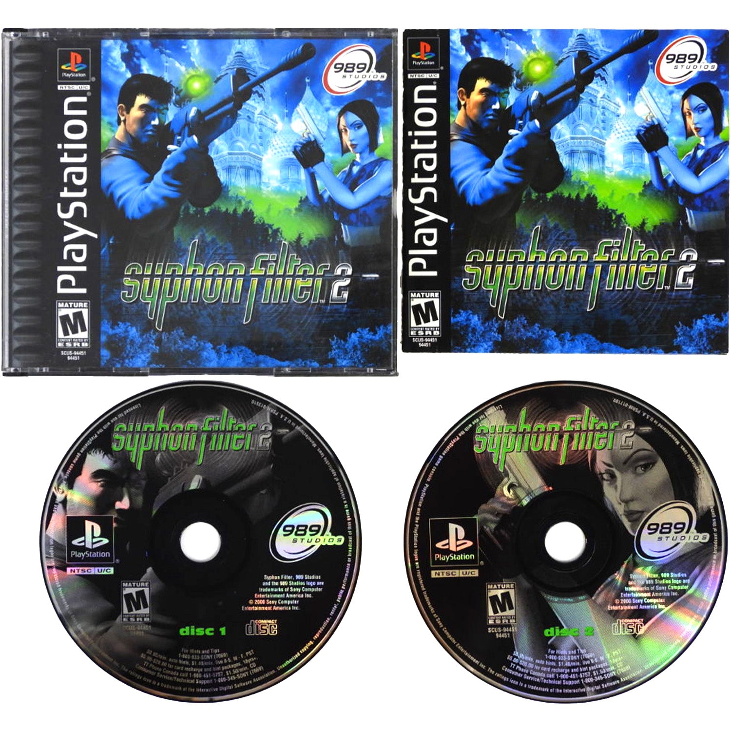 Syphon Filter 2 (PlayStation / PS1)